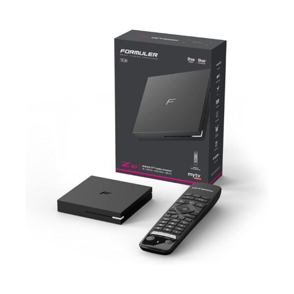 Formuler Z10 – Android 10 Streaming Box | Dual Band 5G WiFi, 2GB RAM, 8GB ROM, 4K UHD HDR