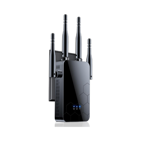 2025 WiFi Extender Internet Booster, 10,000 Sq.ft Long Range WiFi Repeater & Signal Amplifier, Dual-Band Mesh Wireless Router Extender, Supports 65+ Devices, 1-Tap Setup