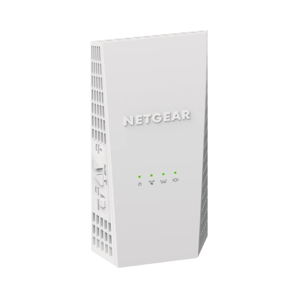 NETGEAR EX6400 WiFi Mesh Range Extender – AC1900 Dual-Band Booster & Repeater, up to 2,100 Sq.ft Coverage, 35 Devices, 1.9Gbps Speed, Smart Roaming, Ethernet Port, Universal Compatibility