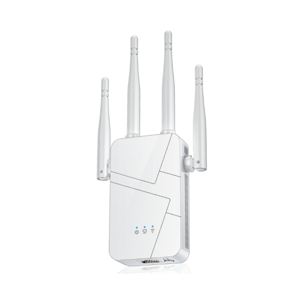 2025 WiFi Extender Signal Booster for Home – 15,000 Sq.ft Long Range Wireless Repeater & Amplifier, 4 Modes, 70+ Devices, Ethernet Port, 1-Tap WPS Setup, Secure & Stable