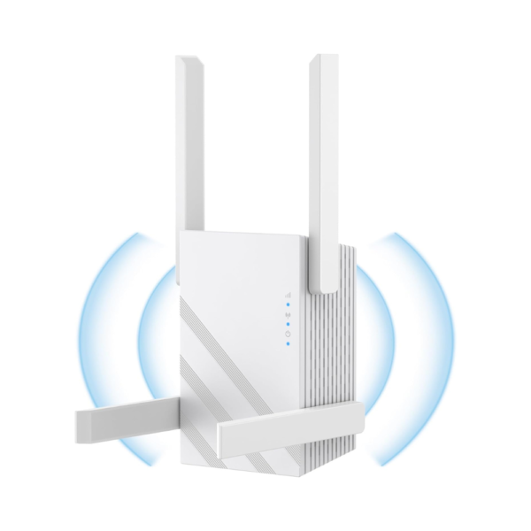 2025 WiFi Extender Signal Booster Dual Band 5GHz/2.4GHz, 1200Mbps WiFi Repeater with Ethernet Port, Up to 12,880 Sq.ft Coverage, Supports Multiple Devices